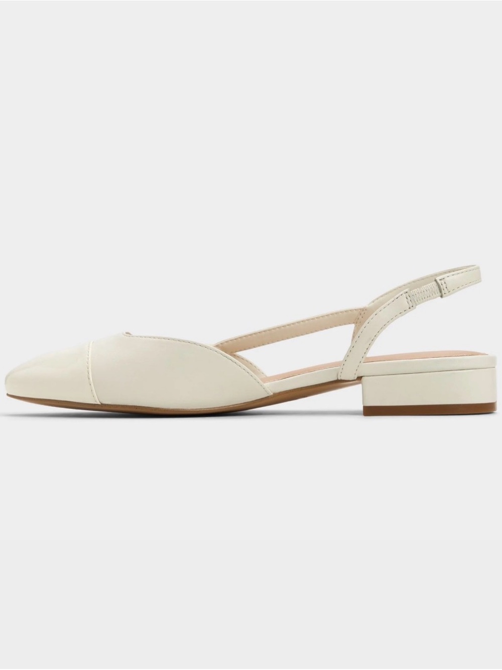 Aldo Clementinne Slingback ballerina shoe with block heel - Picture 4 of 7